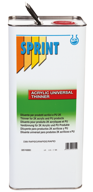 Розріджувач універсальний стандартний ICR Sprint D10 Acrylic Universal Thinner, 20 л (D10/20)